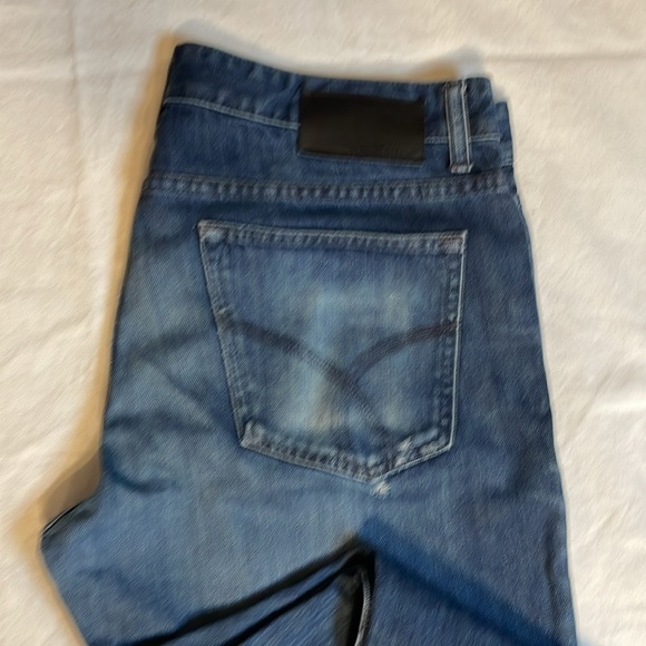 Calvin Klein Men’s Slim Straight Sleight Faded Jeans 36W x 32L - Picture 2 of 5